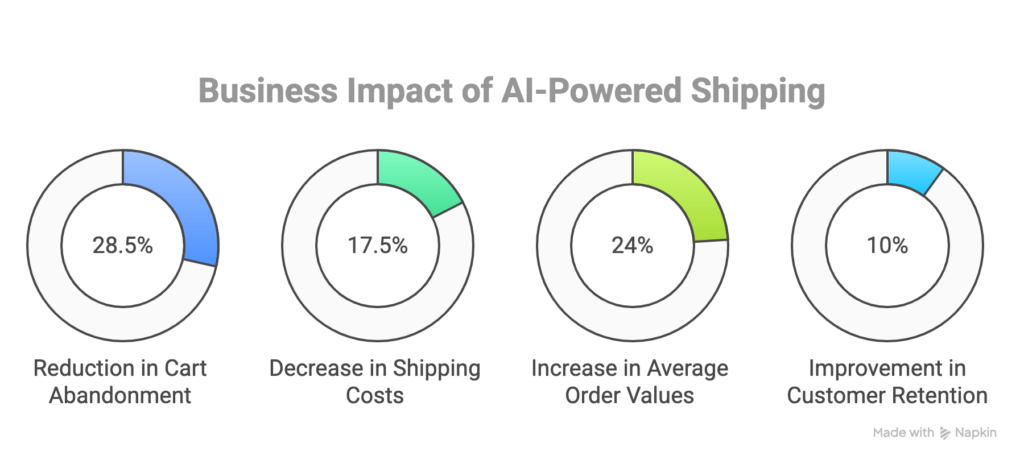 business impact of ai-powered shipping