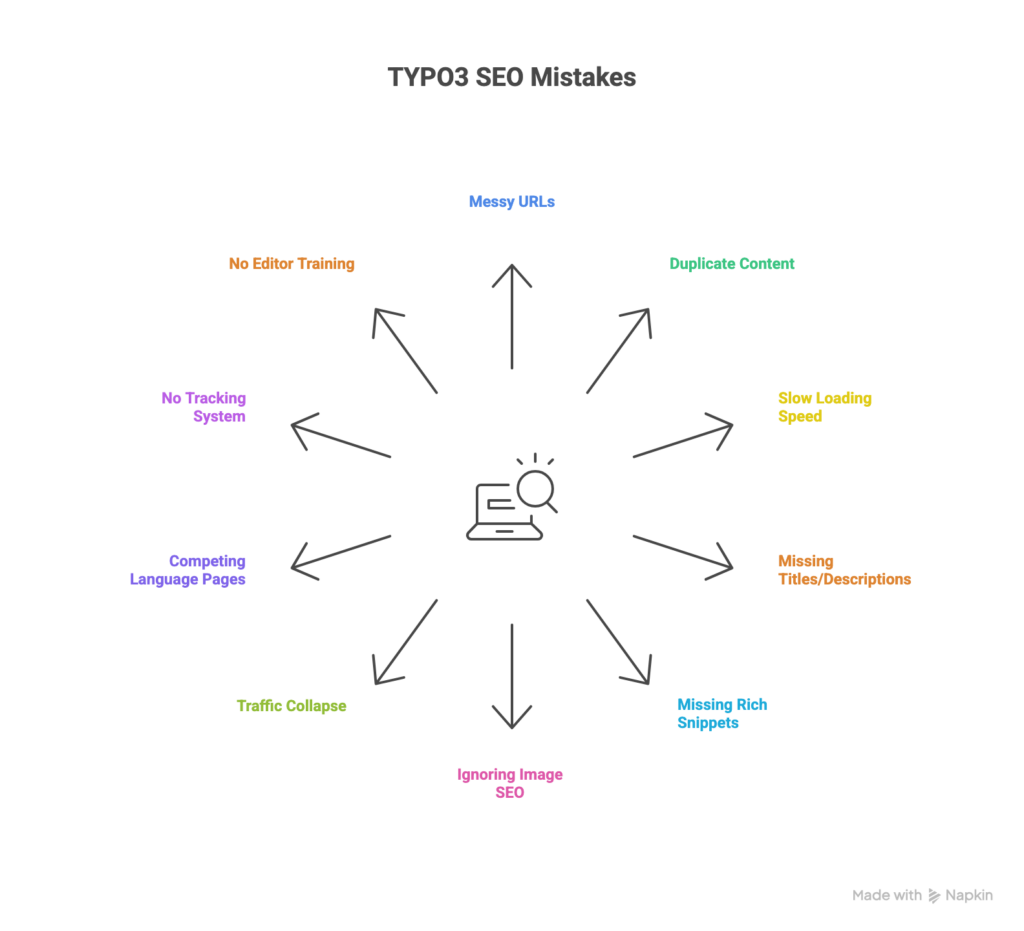 TYPO3 SEO Mistakes